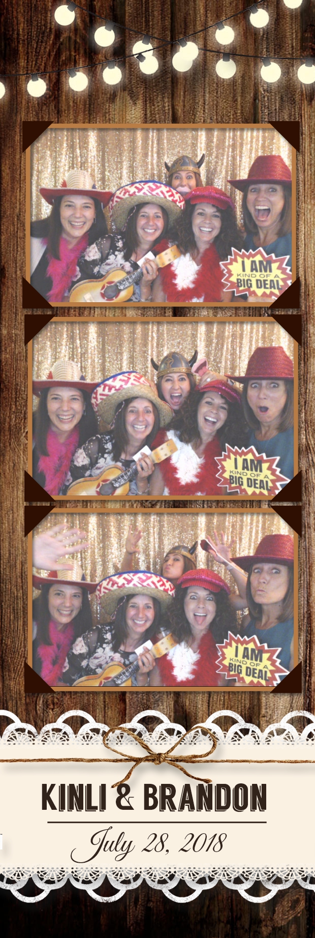 Kinli and Brandon's Wedding | View more photos from the event at gallery.photoboothbillings.com/u/PhotoBoothBillings/Kinli-and-Brandons-Wedding